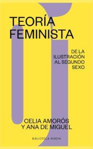 feminismo Teoría feminista I– De la ilustración al segundo sexo 9788417893422 2 187x300